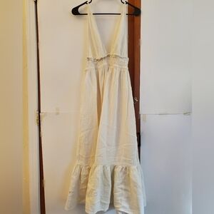 Long White O'neill Beach Cover Dress